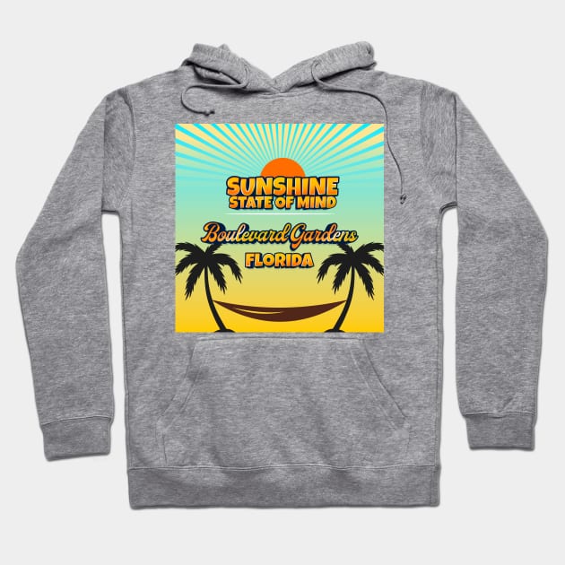 Boulevard Gardens Florida - Sunshine State of Mind Hoodie by Gestalt Imagery